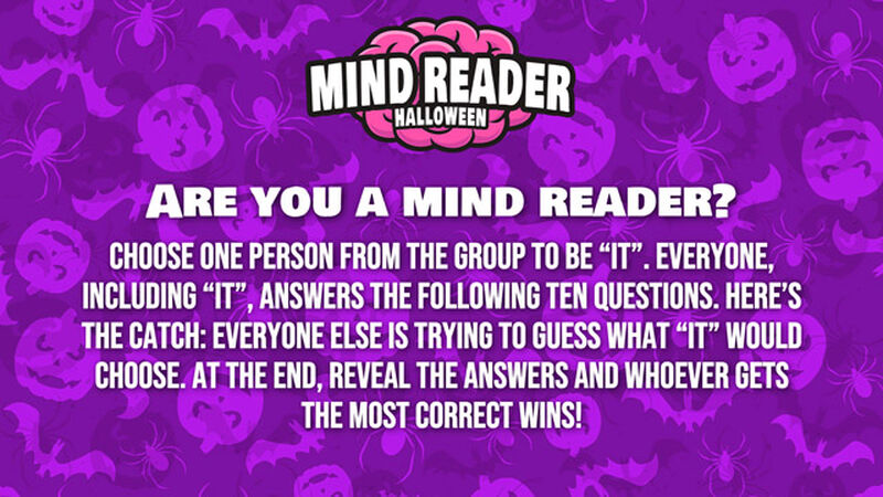 Mind Reader: Halloween